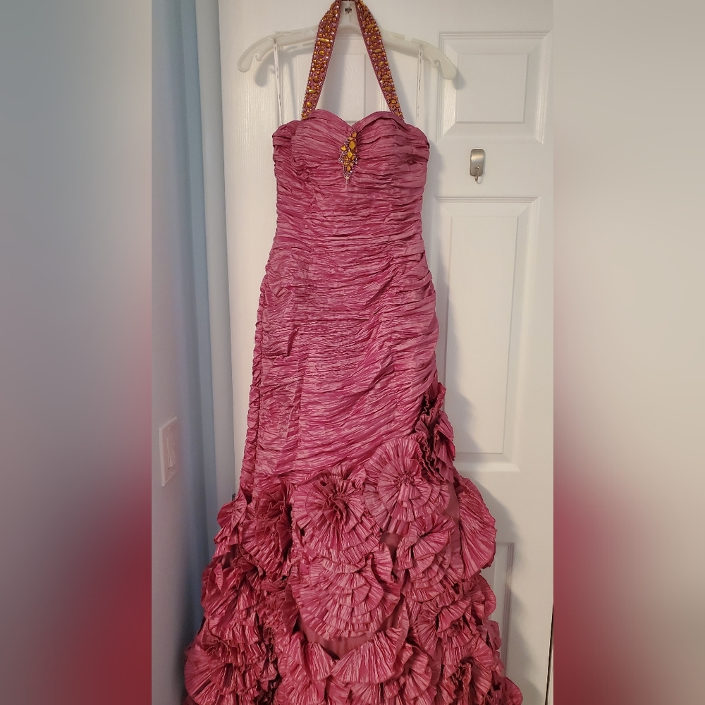 Atelier Alyce size 6 pink dress